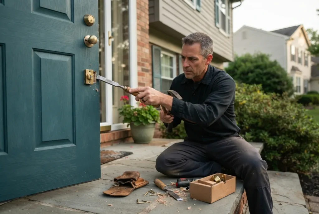 Deadbolt fitting — A1 Super Locksmith Services