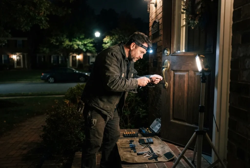 Night callout — A1 Super Locksmith Services