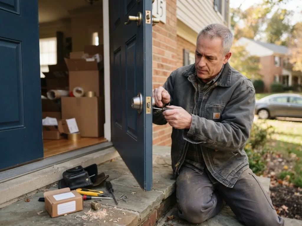 Changing the locks after a move