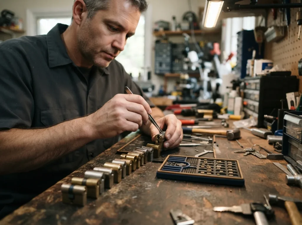 Pinning a master key suite